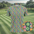 St Patrick's Day Lucky Charms Green Golf Shirt, Cute Golf Outfit, Polo Shirts For Men, Golf Shirts For Men