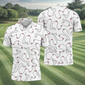 Funny Goose Golf Polos For Men, Fun Golf Shirt, Cool Golf Gift, Golf Gift For Men, Polo For Men
