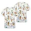 Orange Bird Men's Golf Polo Shirt, Golfing Apparel, Mens Golf Gift