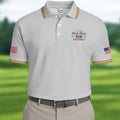 Cool Dad The Men The Myth The Legend Father's Day Golf Shirt, Golf Gift For Dad