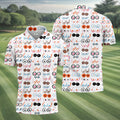 Funny Men Golf Polo Shirt, Fun Golf Polos, Humorous Golf Shirts, Dad Golf Gift, Best Dad Ever
