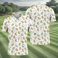 Rubber Duck Mens Funny Golf Shirts, Fun Men's Golf Polos, Hawaiian Golf Shirts, Golfing Apparel