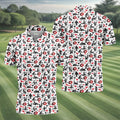 Adult Humor Position Fun Men's Golf Polos, Men's Golf Polo, Golf Gift For Men, Golfing Apparel