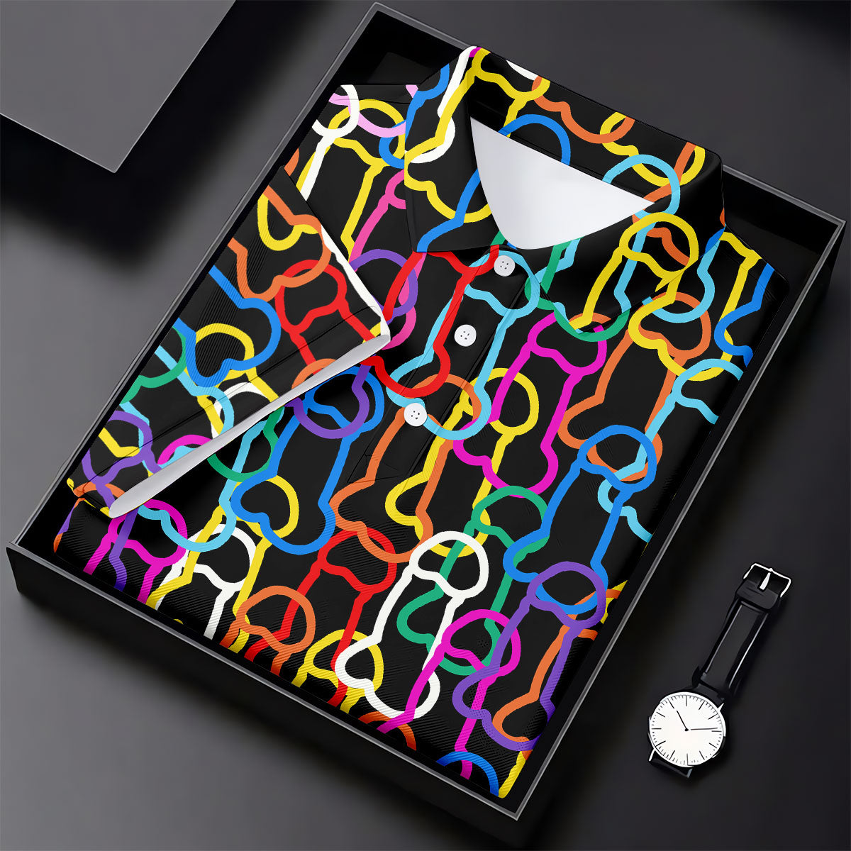 Adult Humor LGBT Rainbow Color Fun Women's Golf Shirts, Pride Month Celebrate Golf Shirt For Women