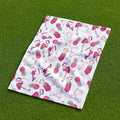 Flamingo Golf Towel, Golf Towel Women, Golf Rag, Ladies Golf Gift
