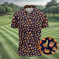 Funny Hot Dog Dirty Humor Polo Shirts For Men, Fun Golf Shirts For Men, Golf Gift For Men, Golf Shirts For Men