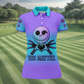 You Matter Suicide Prevention Skeleton Heart Hand Golf Shirts For Women, Women’s Golf Polo