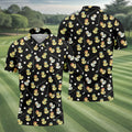 Rubber Duck Golf Polo Shirt, Golf Tops For Men, Hawaiian Golf Shirts, Golfing Apparel