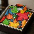 Vibrant Maple Leaf Autumn Forest Hawaiian Golf Polo, Golf Tops For Women, Golfing Apparel