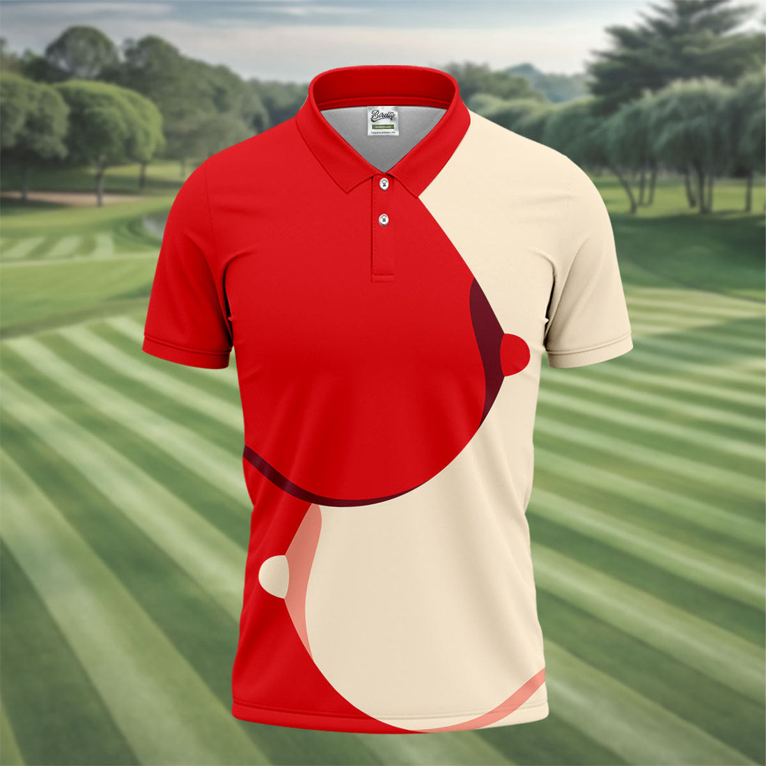 Funny Boobs Design Hawaiian Golf Shirt, Dirty Humor Golf Shirts For Men, Polo Shirts For Men