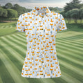 Mine Mine Mine Golf Shirt, Funny Seagull Beach Pattern, Golf Shirt For Women