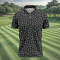 Video Game Controller Seamless Pattern Hawaiian Golf Shirt, Men's Golf Shirt, Polo Shirts For Men