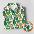 Mini Golf Course Seamless Pattern Men's Golf Polo Shirts, Performance Golf Polos, Golf Shirts For Men