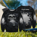 Skull Custom 3D Shirt, Gift For Golfers, Golf Gift For Men