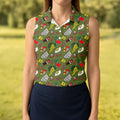 Breakfast Balls Golf Shirt For Women, Ladies Golf Shirts, Fun Women's Golf Shirts