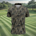 Duck Hunting Labrador Hawaiian Golf Shirt, Golf Shirts For Men, Mens Golf Apparel
