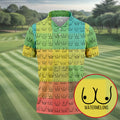 Watermelons Funny Boob Pattern Golf Polo Shirt, Men's Golf Shirt, Printed Golf Shirts