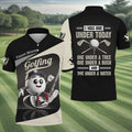 I Was One Under Today Custom Funny Golf Polo Shirt, Dad Golf Gift