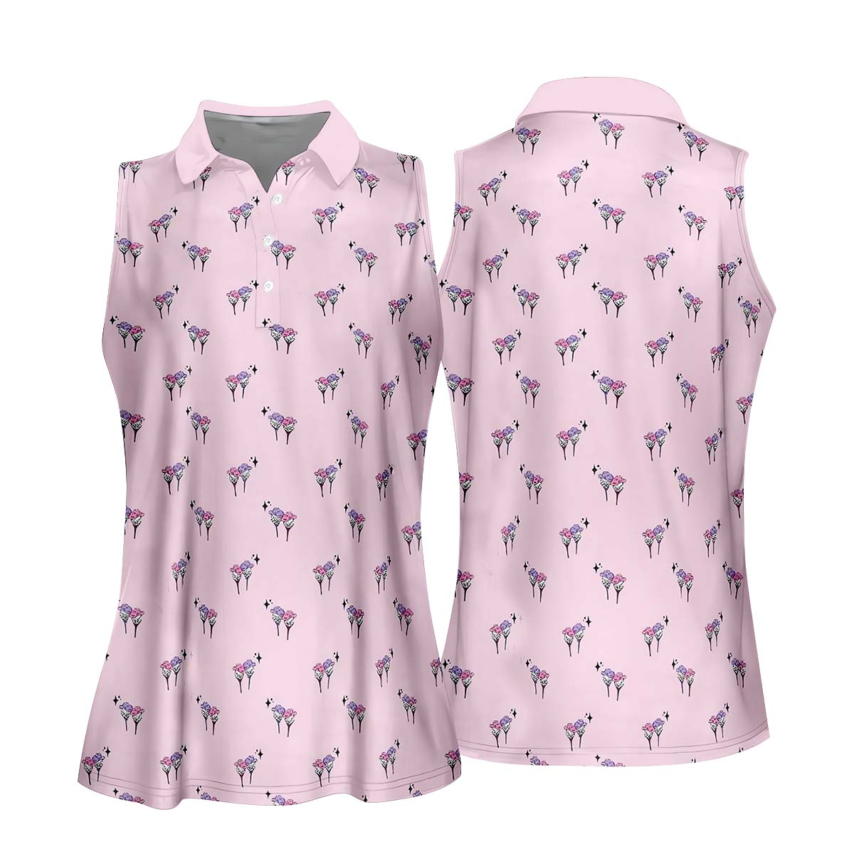 Bestie Golf Polo Shirt, Golfing Apparel, Womens Golf Gifts