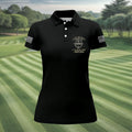 Funny Imperfect Christian Jesus Polo Shirt, Womens Golf Tops, Golf Shirts For Women