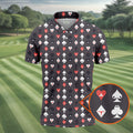 Casino Royale Dirty Funny Golf Tops For Men, Fun Golf Shirts For Men, Valentines Golf Gift, Polo Shirts For Men