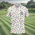 In A World Where You Can Be Anything Be Kind Golf Tops For Men, Autism Awareness Color Golf Shirts For Men