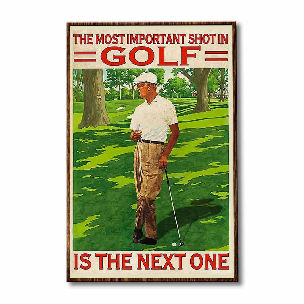 Golf Motivational Sayings Golf Canvas, Golf Art, Golf Canvas, Gifts For Golf Lovers