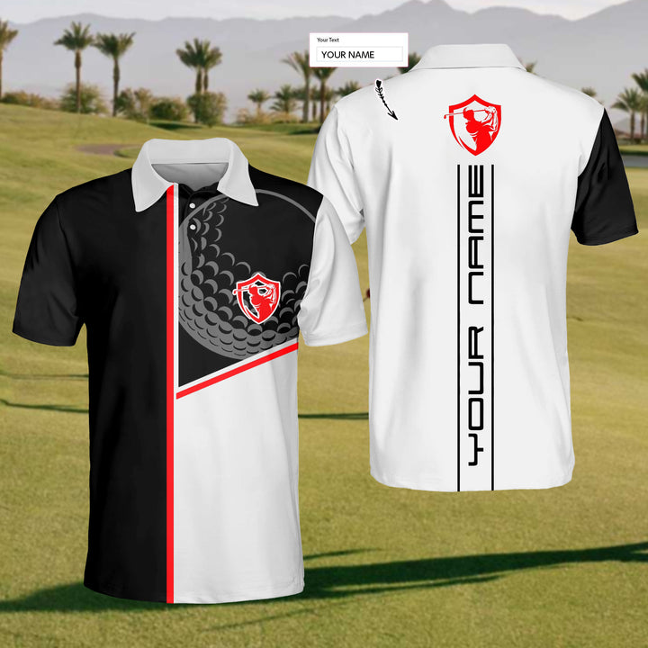 Custom Men’s Golf Polo Shirt, Mens Goft Gift, Gift For Golf Lovers