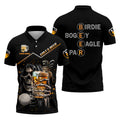 Custom Golf And Beer Soul Keeper Golf Polo Shirt , Funny Golf Shirt, Gift For Golfers