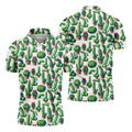 Adult Humor Funny Cactus Golf Tops For Men, Unique Gift For Golfer, Men's Golf Polo, Golfing Apparel