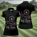 Spread The Hope Find The Cure Breast Cancer Awareness Golf Polo Shirt, Golf Shirts For Women