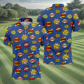 Funny Comic Pop Art Golf Shirt, Mens Golf Shirts, Golf Apparel For Men