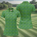 Fried Egg Sandwich Aligator Beer Fun Women's Golf Shirts, Ladies Golf Shirts, Women's Polo Shirt