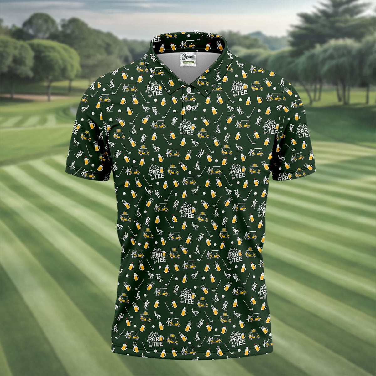 Let's Par Tee Naughty Couple Golf Shirt, Funny Men's Polo Shirt, Mens Golf Polo, Adult Humor Golf Shirt