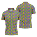 Funny Mardi Gras Adult Humor Men's Golf Polo Shirt, Fun Golf Shirt For Men, Funny Golf Shirt