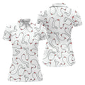 Funny Goose Womens Golf Polo Shirt, Ladies Golf Clothes, Custom Ladies Golf Shirt