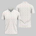 Funny Men's Golf Polo Shirt, White Polo Shirt Mens, Christmas Golf Gift, Golfing Apparel