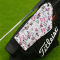 Flamingo Par Then Bar Golf Towel, Golf Rag, Golf Towel Women, Ladies Golf Gift