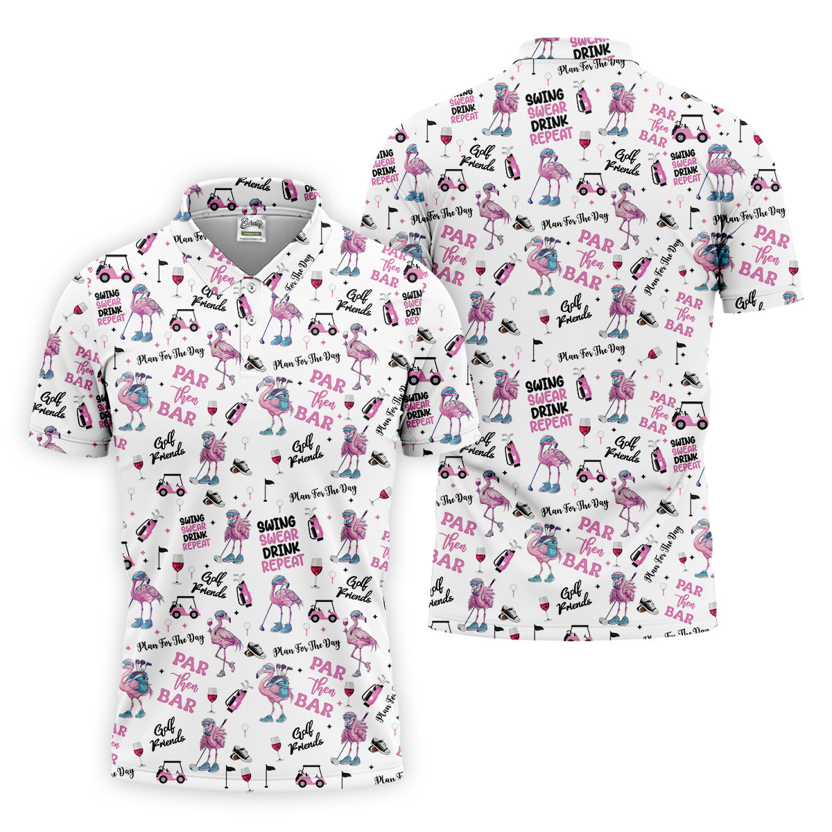Par Then Bar Funny Golf Shirt, Couple Golf Shirt, Matching Golf Shirt, His And Hers Golf Shirts