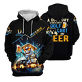 A Good Day Starts With Golf Cart & Beer Custom Golf Polo Shirt, Funny Golf Shirt, Men Golf Gift