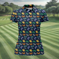 Video Game Controller Hawaiian Golf Shirt, Women's Golf Tops, Ladies Golf Shirts