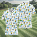 Fore-ona Extra Find Your Fairway Golfer Beer Men's Funny Golf Shirts, Golf Shirts For Men