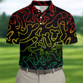 Dirty Humor Black Golf Shirt, Fun Golf Shirts For Men, Golf Gift For Men, Golf Shirts For Men