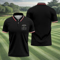I Was One Under Today Black Golf Shirt, Funny Golf Shirt, Golf Shirts For Men, Polo Shirts For Men