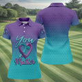 You Matter Suicide Prevention Ribbon Heart Golf Shirts For Women, Performance Golf Shirt