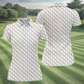 Embrace Neurodiversity Rainbow Infinity Symbol Autism Awareness White Golf Shirt, Women's Golf Tops