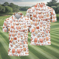 Funny Adult Body Parts Pattern Shirt, Mens Golf Polo, Printed Golf Shirts