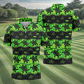 Sea Turtles Sea Creatures Pattern Hawaiian Golf Shirt, Polo Shirts For Men, Golfing Apparel