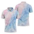 Mandala Pattern Men Golf Polo, Golf Gift Ideas For Him, Matching Golf Shirts, Golf Shirts For Men