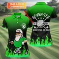 Custom Year Seven Tee And Still On Par Golf Polo Shirt, Women's Golf Polo, Ladies Golf Shirts